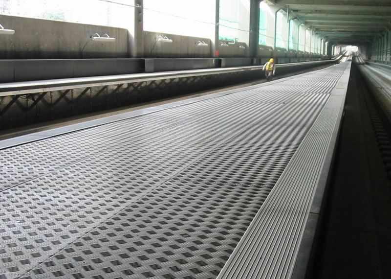 Aluminium Emergency Escape Walkways