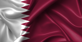 Qatar flag